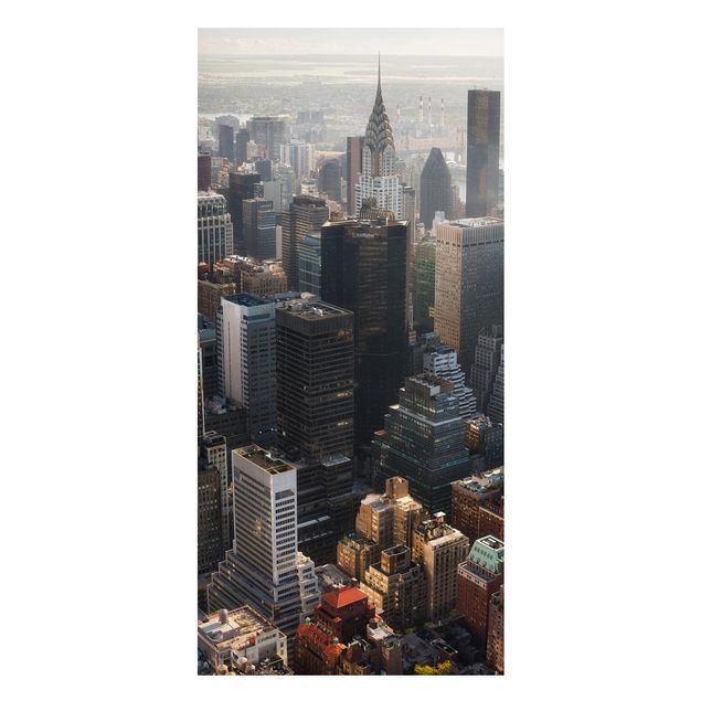 Quadros Nova Iorque From the Empire State Building Upper Manhattan NY