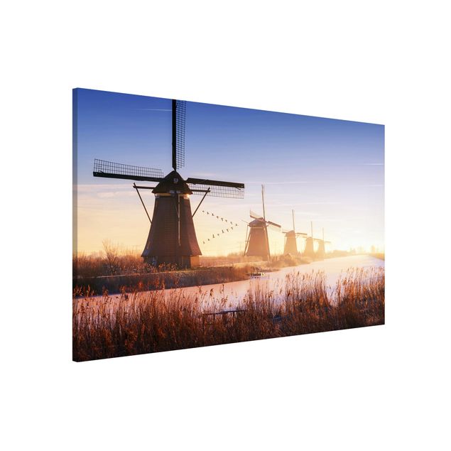 decoraçoes cozinha Windmills Of Kinderdijk