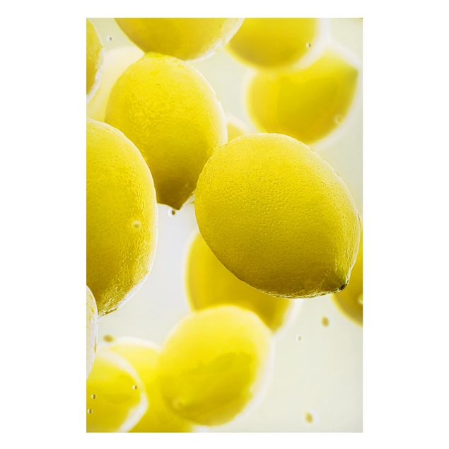 quadros modernos para quarto de casal Lemons In Water