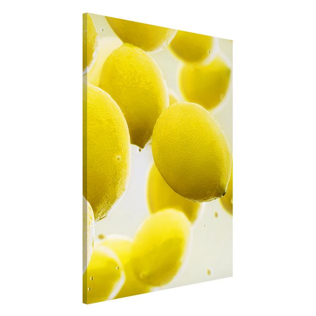 decoraçao para parede de cozinha Lemons In Water