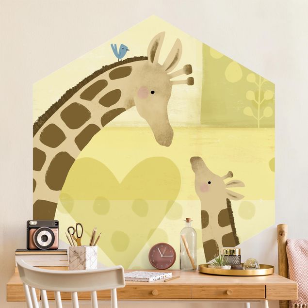 decoração quarto bebé Mum And I - Giraffes