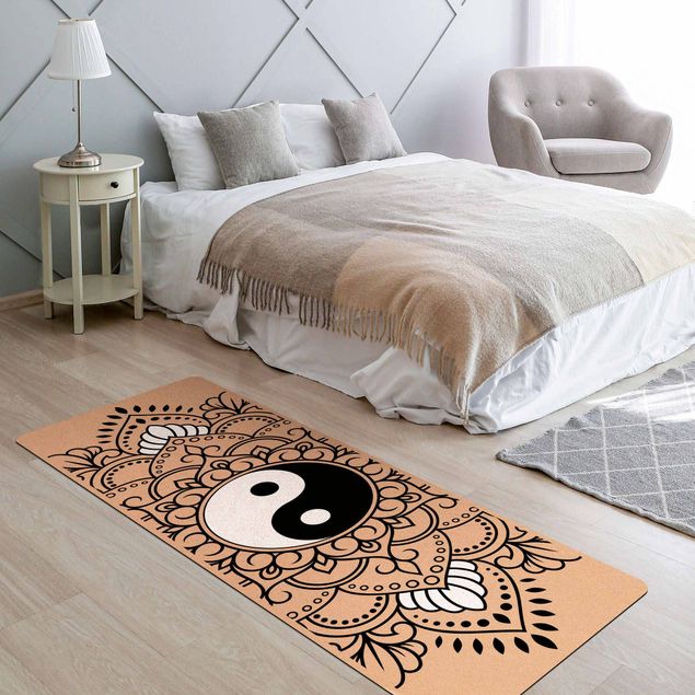 carpetes orientais Mandala Yin And Yang