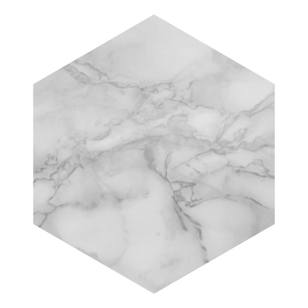 papel parede cinza Marble Look Black And White