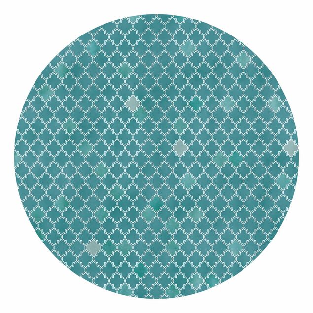 papel de parede moderno Moroccan Ornament Pattern