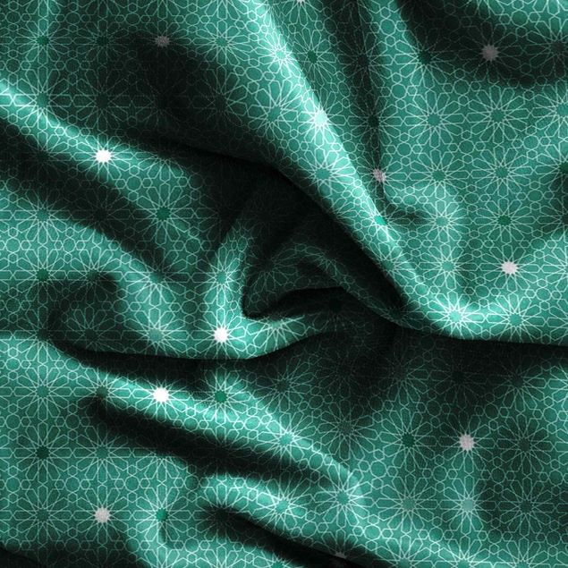 cortina sob medida Moroccan Stars Pattern
