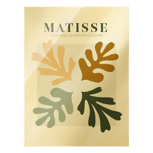 quadros para parede Matisse Interpretation - Leaves