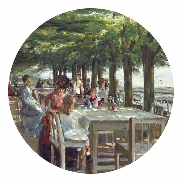 Papel de parede florestas Max Liebermann - The Restaurant Terrace Jacob