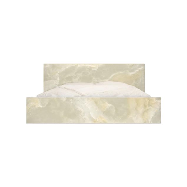 Películas autocolantes imitação pedra Onyx Marble Cream