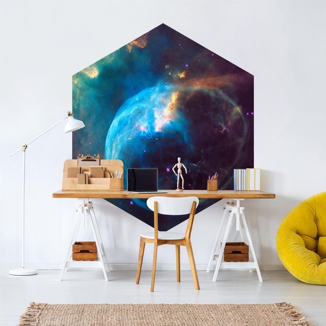 Papel de parede paisagens NASA Picture Bubble Nebula