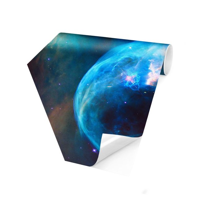 Papel de parede preto NASA Picture Bubble Nebula