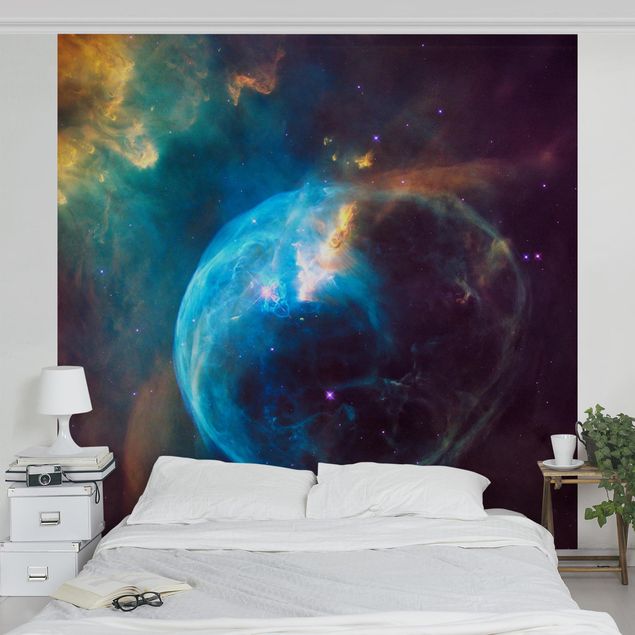 papel de parede preto absoluto NASA Picture Bubble Nebula