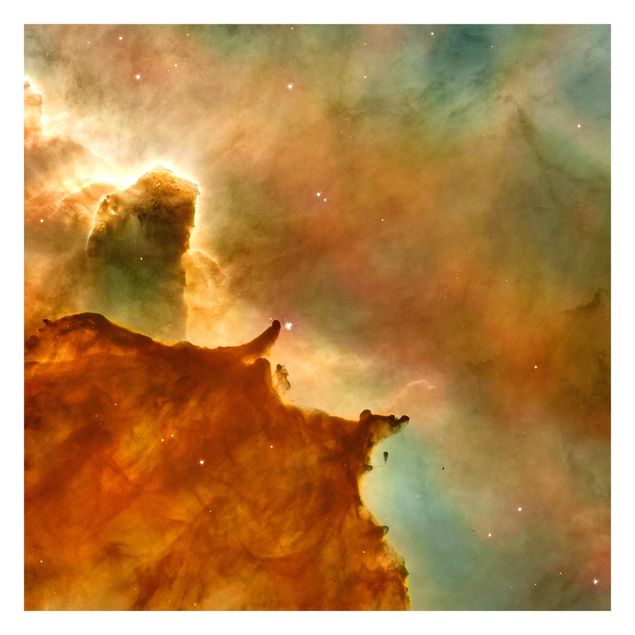 Mural de parede NASA Picture Orange Space Nebula