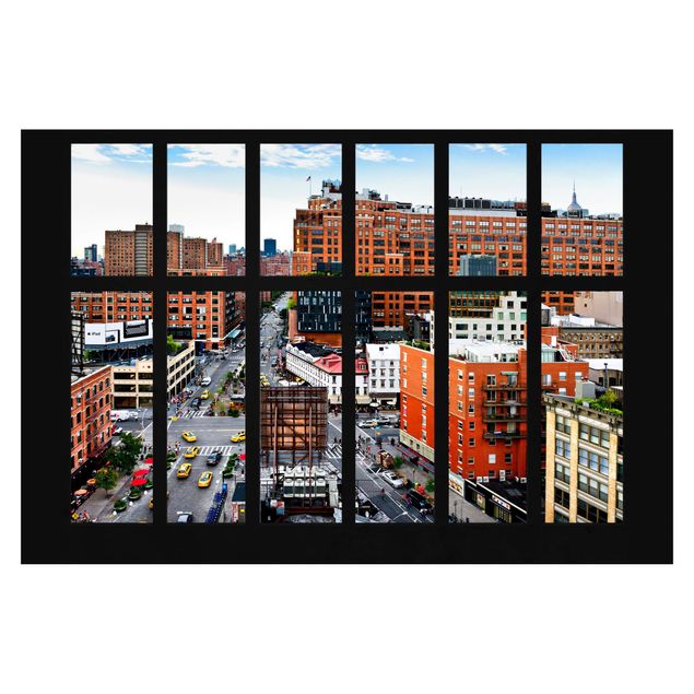 murais de parede New York Window View II