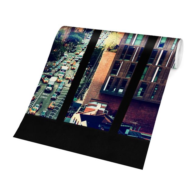 papel de parede urbano New York Window View III