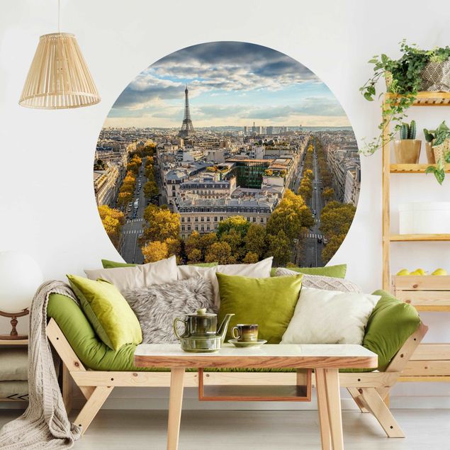 papel de parede para quarto de casal moderno Nice day in Paris