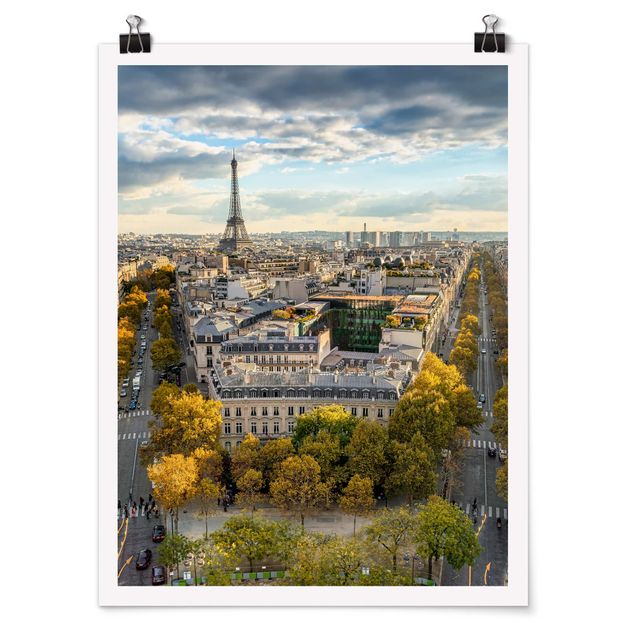 Posters cidades e paisagens urbanas Nice day in Paris