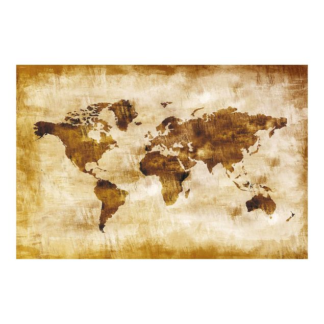 Mural de parede No.CG75 Map Of The World