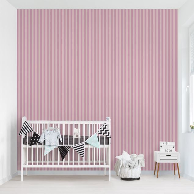 decoração para quartos infantis No.YK45 Stripes Pink