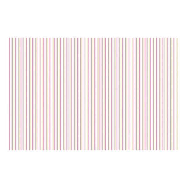 Papel de parede padrões No.YK48 Stripes Pink Yellow