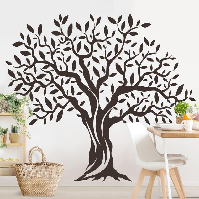 decoração quarto bebé Olive Tree With Leaves