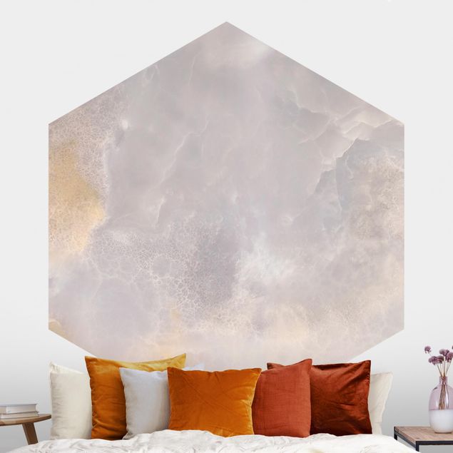 papel de parede efeito marmore Onyx Marble
