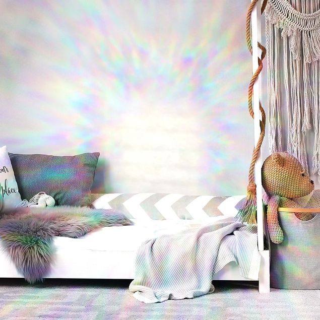 Películas de privacidade para janelas 3D Rainbow Effect Window Film With Static Adhesion