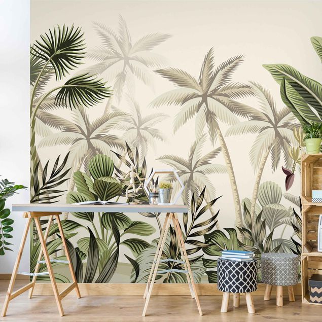 decoraçoes cozinha Palm Trees In The Jungle