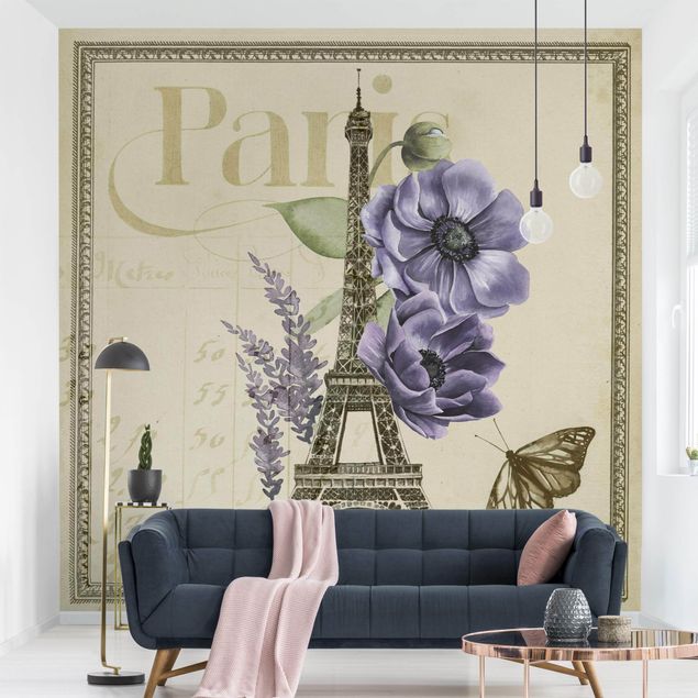 decoraçoes cozinha Paris Collage Eiffel Tower