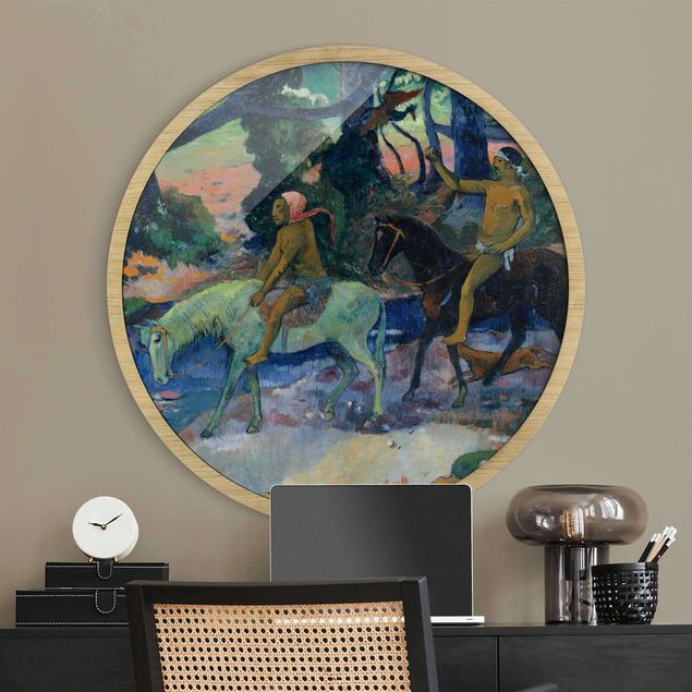 Quadros cavalos Paul Gauguin - Flight
