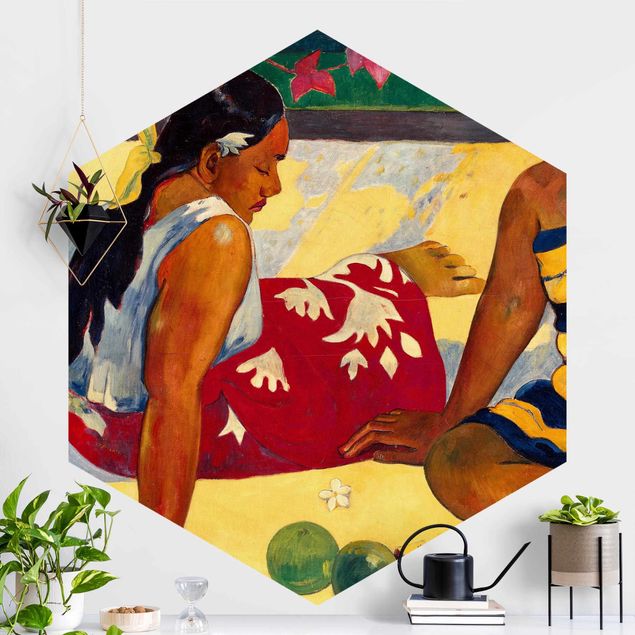 decoraçao para parede de cozinha Paul Gauguin - Tahitian Women