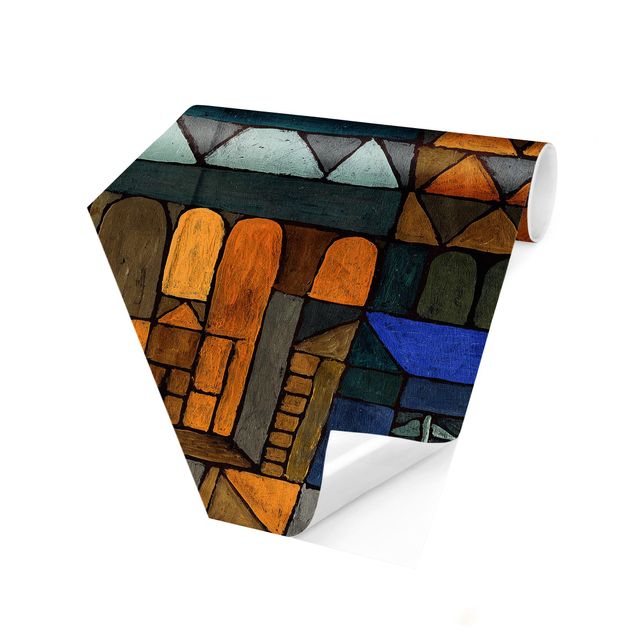 Papel de parede hexagonal Paul Klee - Incipient Cool