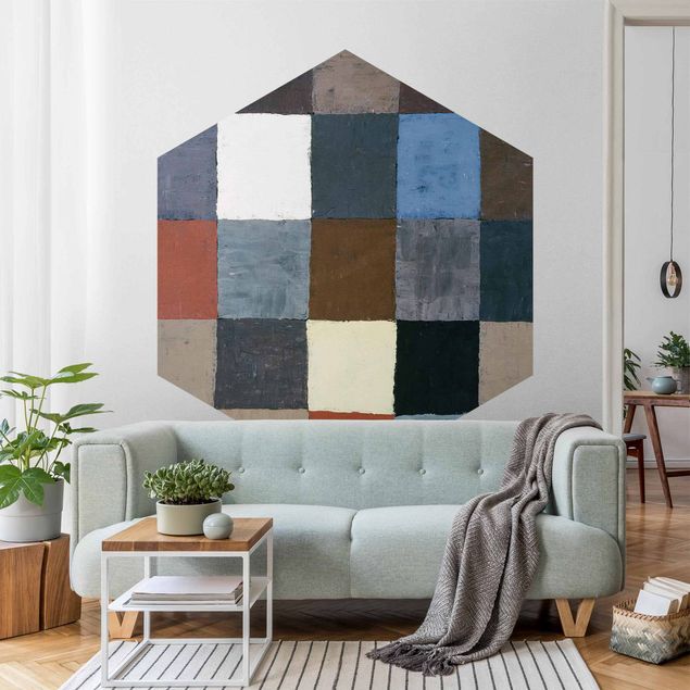 papel de parede moderno para sala Paul Klee - Colour Chart