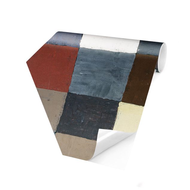 Papel de parede hexagonal Paul Klee - Colour Chart