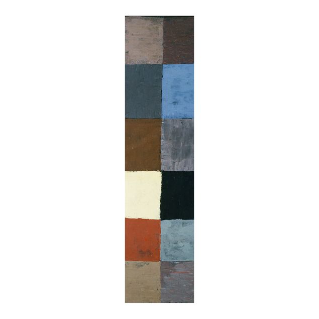 Quadros por movimento artístico Paul Klee - Color Chart (on Gray)
