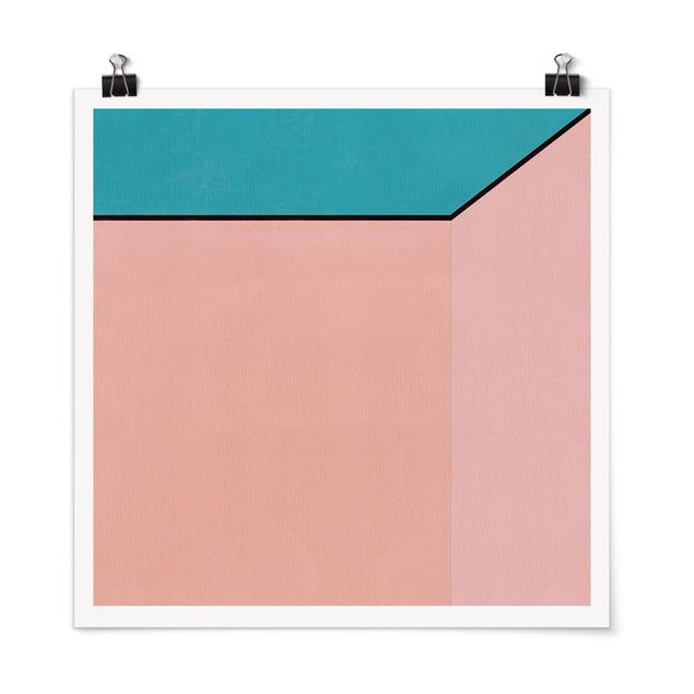 quadros modernos para quarto de casal Peach Coloured Thickness