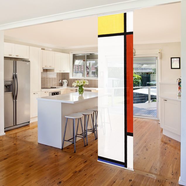decoraçao cozinha Piet Mondrian - Composition I