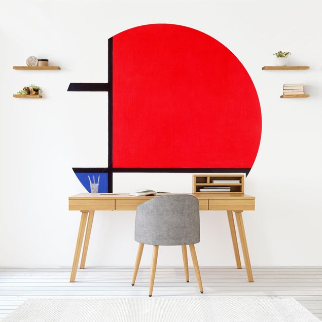 decoraçao cozinha Piet Mondrian - Composition With Red Blue Yellow