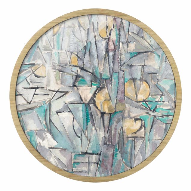 Quadros famosos Piet Mondrian - Composition X