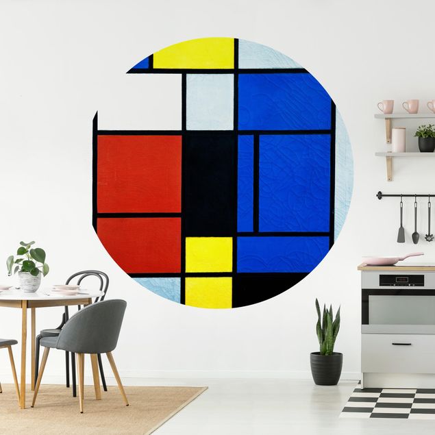 Quadros movimento artístico Impressionismo Piet Mondrian - Tableau No. 1