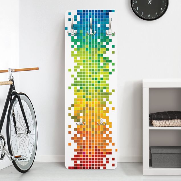 decoraçoes cozinha Pixel Rainbow