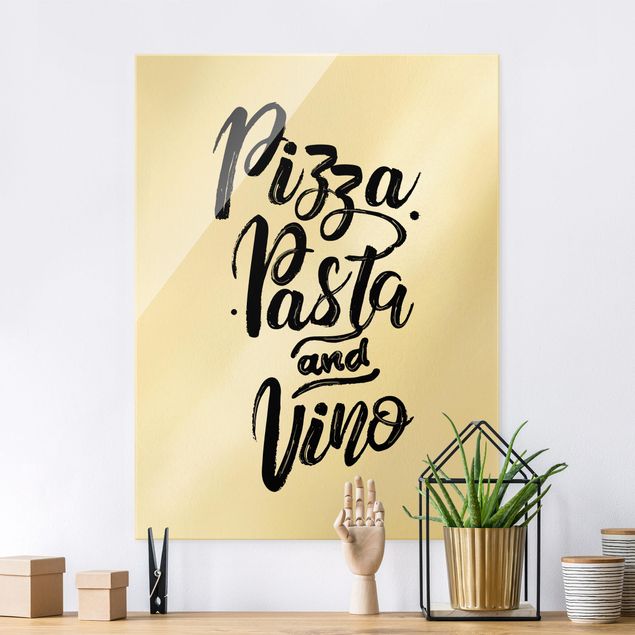 decoraçao cozinha Pizza Pasta And Vino