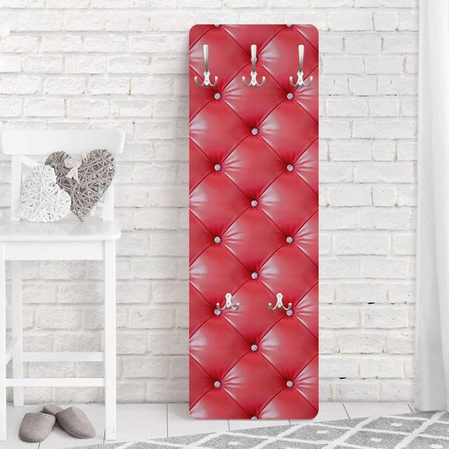 Cabides de parede padrões Red Cushion