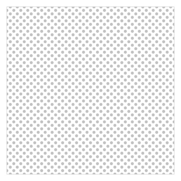 Papel de parede padrões Dots Grey On White