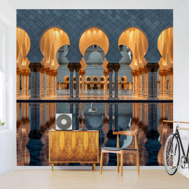 papel de parede moderno Reflections In The Mosque