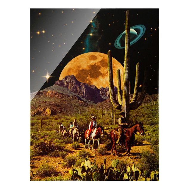 Quadros natureza Retro Collage - Space Cowboys