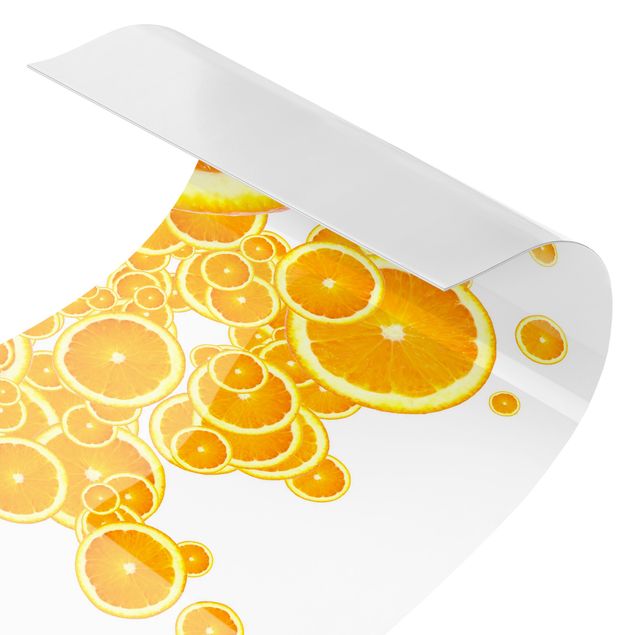 Backsplash de cozinha Retro Orange Pattern II