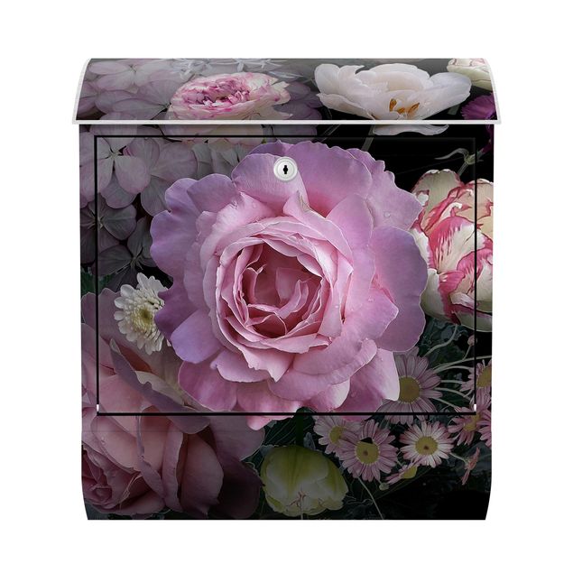Caixas de correio em rosa Bouquet Of Gorgeous Roses