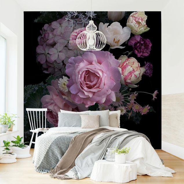 papel de paredes rosas Bouquet Of Gorgeous Roses
