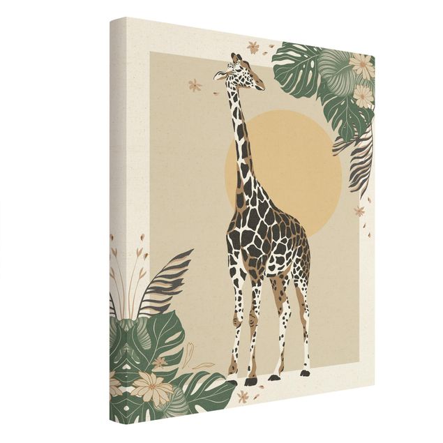 quadros para parede Safari Animals - Giraffe