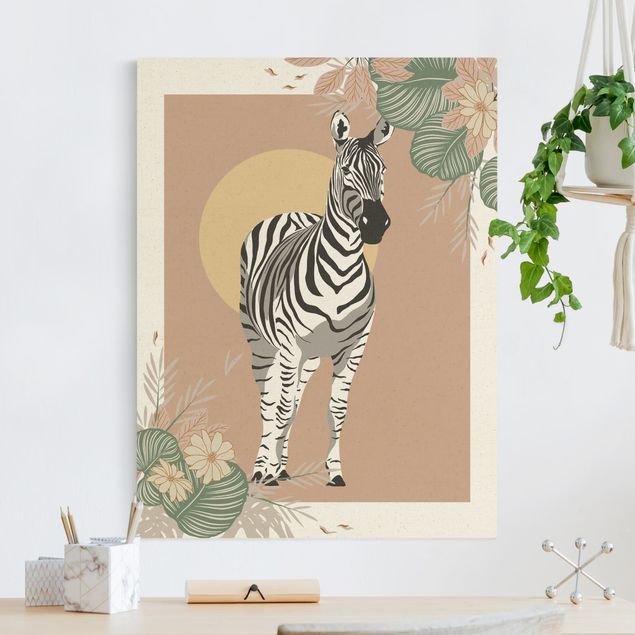 Telas decorativas zebras Safari Animals - Zebra